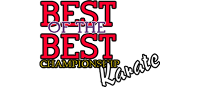 Best of the Best Championship Karate logo for Sega Genesis
